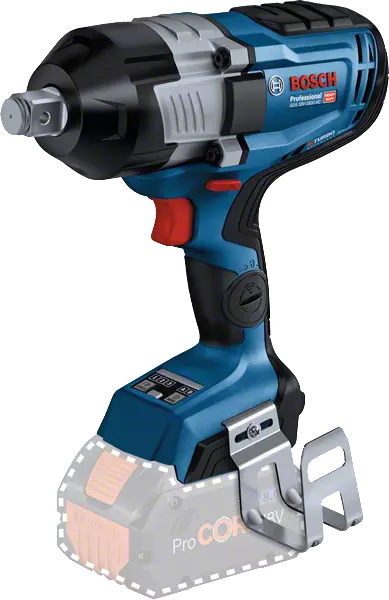 BOSCH GDS 18V-1600 HC 18v Impact Wrench (Tool Only- without batterry, without Charger) - บล็อคกระแทกไร้สาย Li-Ion 18V. BOSCH รุ่น GDS 18V-1600 HC (เครื่องเปล่า ไม่มีแบตเตอรี่ ไม่มีแท่นชาร์จ- 06019M1080
