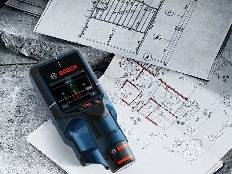 BOSCH D-TECT 200 C Professional Scanner - เครื่องตรวจหา สแกนและเผยให้เห็นจุดที่มองไม่เห็น Bosch รุ่น D-tect 200 C -06010816K0