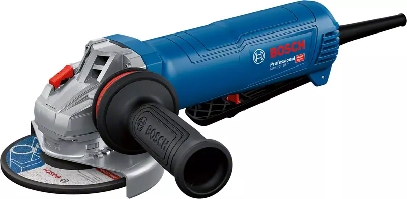 BOSCH GWS 12-125 P Angle Grinder - เครื่องเจียรไฟฟ้า หรือลูกหมูขนาด 5 นิ้ว ที่มีระบบป้องกันการดีดกลับ - 06013A6220