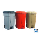 ถังขยะเท้าเหยียบทรงเหลี่ยม 85 ลิตร