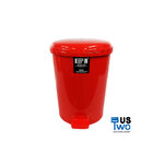 ถังขยะแบบเหยียบ ทรงกลมขนาด 35 ลิตร