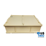 ฝาลังเบเกอรี่แบบพับกลาง