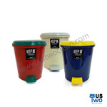 ถังขยะแบบเหยียบ ทรงกลมขนาด 5.5 ลิตร