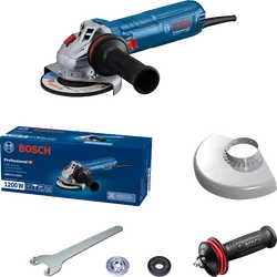 BOSCH GWS 12-125 S Angle Grinder - เครื่องเจียรไฟฟ้า หรือลูกหมูขนาด 5 นิ้ว ที่มีระบบป้องกันการดีดกลับ - 06013A60K0