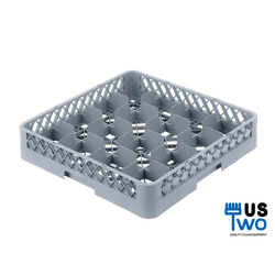 ลังคว่ำแก้วพลาสติก 16 ช่อง