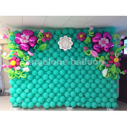 กำแพงลูกโป่ง งานแต่งงาน