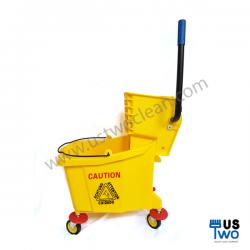 ถังบีบม็อบ 36 ลิตร สีเหลือง