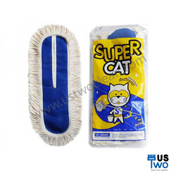 อะไหล่ผ้าม็อบดันฝุ่น ขนาด 18 นิ้ว 360 กรัม (สีขาว)