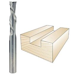 WHITESIDE RD2100 1/4-inch Shank Down Cut Spiral Solid Carbide Router Bit - ดอกเกลียวชนิดคาร์ไบด์ทั้งแท่งแบบกัดลง * แกน 1/4" (Made in U.S.A.)