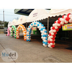 จัดกิจกรรมบริษัทฯ ด้วยซุ้มลูกโป่งหลายสี