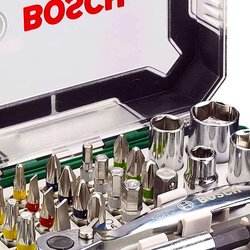 BOSCH 2607017392 X-Line Angle Driver Bit set - 27-piece - ชุดดอกไขควงพร้อมด้ามขันคองอ 27 ชิ้น - 2607017392