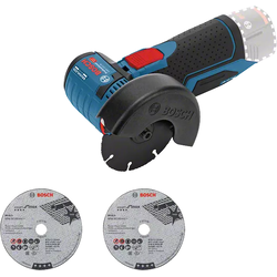 BOSCH GWS 12V-76 12v Cordless Angle Grinder - เครื่องเจียรไฟฟ้าไร้สายใช้แบตเตอรี่ Li-Ion 12 โวลท์ รุ่น GWS 12V-76 - 06019F2000