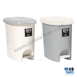 ถังขยะเท้าเหยียบ รูปไข่ 14 ลิตร