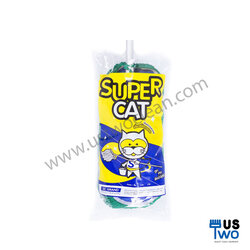 อะไหล่ผ้าม็อบดันฝุ่น ขนาด 18 นิ้ว 360 กรัม (สีเขียว)