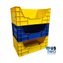 ลังพลาสติกแบบเปิดด้านหน้า