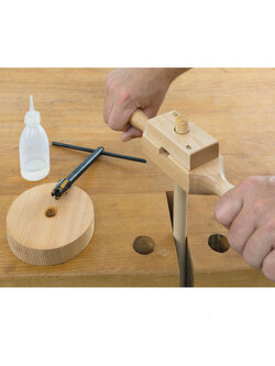 SIT Tool - Wood Thread Cutting Kit - ชุดคิททำเกลียวไม้ทั้งตัวผู้และตัวเมียขนาด 1/2นิ้ว 3/4นิ้ว 1นิ้ว 1-1/4นิ้ว และ 1-1/2นิ้ว (Made in Taiwan)