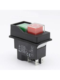 TORMEK 6320 Electromagnetic Power Button Switch for Tormek T-3, T-4, T-7 and T-8 - อะไหล่สวิทช์ปุ้มเปิดปิดเครื่อง สำหรับเครื่องลับ Tormek รุ่น T-3 T-4 T-7 และ T-8