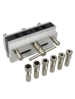 SIT TOOL SIT-SCDW-002 - Metric Self Centering Dowel Jig - จิ๊กเจาะเดือยกลม แบบเจาะกึ่งกลางไม้โดยอัตโนมัติ ขนาดเดือยไม้ 6, 8 และ 10มม.