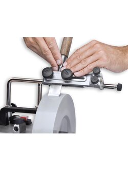 TORMEK SE-77 Square Edge Jig - ชุดจิ๊กลับเครื่องมือที่มีปลายคมตรง และฉาก เช่นสิ่ว และใบกบ Tormek รุ่น SE-77 (ผลิตในสวีเดน)