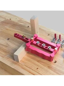 SIT TOOL 08552 - Self Centering Dowel Jig for 6mm, 8mm and 10mm Wood Dowel - จิ๊กเจาะเดือยกลม แบบเจาะกึ่งกลางไม้โดยอัตโนมัติ รองรับเดือยกลมขนาด 6, 8 และ 10มม