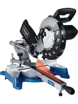 SCHEPPACH HM100LXU 10-Inch/ 260mm Compound Mitre Saw - เลื่อยตัดองศาสไลด์ 10" พร้อมเลเซอร์ช่วยเล็งตัด SCHEPPECH รุ่น HM100LXU - 5901202901