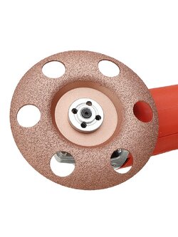 SIT Tool 5-in. (125mm) Coarse See Through Disc Tungsten Carbide Wood Shaping Dish for Angle Grinder (40 grit) - จานขัดไม้คาร์ไบด์ชนิดหยาบ