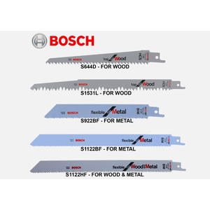 ใบเลื่อย เลื่อยชัก - Reciprocating Saw Blades
