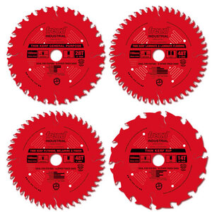 ใบเลื่อยสำหรับเลื่อยราง (Tracksaw or Plunge Saw Blades)