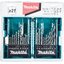 MAKITA B-44884 21 Pc. Assorted Metric Drill Bit Set - ชุดดอกสว่านเจาะเหล็ก เจาะไม้ และเจาะปูน 21 ดอก/ชุด มากีต้า รุ่น B-44884