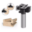 SIT TOOL SIT-RC2250 Insert Mini Surfacing & Rabbeting Flycutter 2+2 Flute Design 1-1/2" D, 1/2 Inch Shank Router Bit -ดอกเร้าเตอร์ปรับหน้าไม้ และบังใบ กว้าง 1-1/2นิ้ว แกน 1/2นิ้ว มีใบตัดคาร์ไบด์ชนิดเปลี่ยนได้ SIT TOOL รุ่น SIT-RC2250