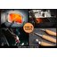 BeaverCraft S17 Spoon Carving Set Wood Carving Kit ชุดมีดแกะสลักไม้สำหรับขุดช้อน ถ้วย 3 เล่ม หนังลับและไขลับคม มาพร้อมม้วนซองใส่มีด (Made in Ukraine)