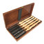 NAREX 859410 Set of woodturning chisels HSS LINE PROFI - มีดกลึงงานไม้ขนาดใหญ่เหล็ก HSS (Made in Czech Republic)