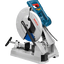 BOSCH GCD 12 JL Metal Cut-off Saw - เครื่องตัดเหล็กไร้สะเก็ดไฟ 12 นิ้ว - 0601B28000