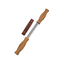 BeaverCraft DK1S - Drawknife with Oak Handle in Leather Sheath - มีดถากไม้ด้ามไม้โอ๊ค มาพร้อมซองหนัง รุ่น DK1S