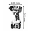 BOSCH GDR 18V-LI Cordless Impact Driver with 2x 2.0Ah batteries and charger - ไขควงกระแทกไร้สาย Li-Ion 18V บ็อช รุ่น GDR 18V-LI พร้อมแบตเตอรี่ 2.0Ah x2 ก้อน และแท่นชาร์จ - 006019A13K0