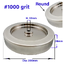 SIT TOOL 200mm (8 Inch) CBN Grinding Wheels for Tormek T3/T4 Sharpening System - 80, 160 400 and 1000 Grit - 200mm Dia*50mm Wide*12mm Arbor - หินลับ CBN ขนาด 200มม (8นิ้ว) มีความละเอียด 80, 160, 400 และ 1000 กริต (สินค้าสั่งซื้อล่วงหน้า Pre Order)