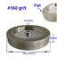 SIT TOOL 250mm (10 Inch) CBN Grinding Wheels for Tormek T7/T8 Sharpening System - 80, 160 400 and 1000 Grit - 250mm Dia*50mm Wide*12mm Arbor - หินลับ CBN ขนาด 250มม (10นิ้ว) มีความละเอียด 80, 160, 400 และ 1000 กริต (สินค้าสั่งซื้อล่วงหน้า Pre Order)