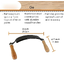 SIT TOOL 9022xx 8-inch (200mm) and 10-inch (250mm) Straight Drawknives - มีดถากไม้ใบมีดตรงมีให้เลือก 2 ขนาด 8นิ้ว (200มม.) และ 10 นิ้ว (250มม.)