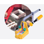 MICROJIG DVC-525K2 MATCHFIT Dovetail Clamp รุ่น DVC-525K2 -แคล้มป์แขนยึดทรงหางเหยี่ยว 2 อัน/ชุด ใข้ยึดราง Track Saw ของ Festool, Makita ได้ (Made in U.S.A.)