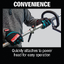 MAKITA SW400MP (199348-6) Paddle Sweep Couple Shaft Attachment - หัวทุ่นกวาดไฟฟ้า Makita รุ่น SW400MP (199348-6) สำหรับเครื่องมืองานสวนอเนกประสงค์