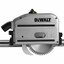DeWALT DWS520KT-SET Plunge Saw, 2 x 1.5m Guide Rails + Connector + Rail Bag (ชุดเลื่อยราง พร้อมราง 1.5 ม. 2เส้น ต่อแล้วยาวรวม 3.0 ม.) ตัวต่อราง กระเป๋าใส่ราง และกล่องใส่เลื่อย)