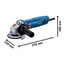 BOSCH GWS 700 4-inch Angle Grinder, 710w - เครื่องเจียรไฟฟ้า หรืลูกหมูขนาด 4 นิ้ว 710 วัตต์ บ็อช รุ่น GWS 700 - 06013A31K0