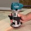 MAKITA RT0700C 1-1/4 Horsepower Compact Router Kit - เครื่อเซาะร่อง หรือทริมเมอร์ Makita รุ่น RT0700C