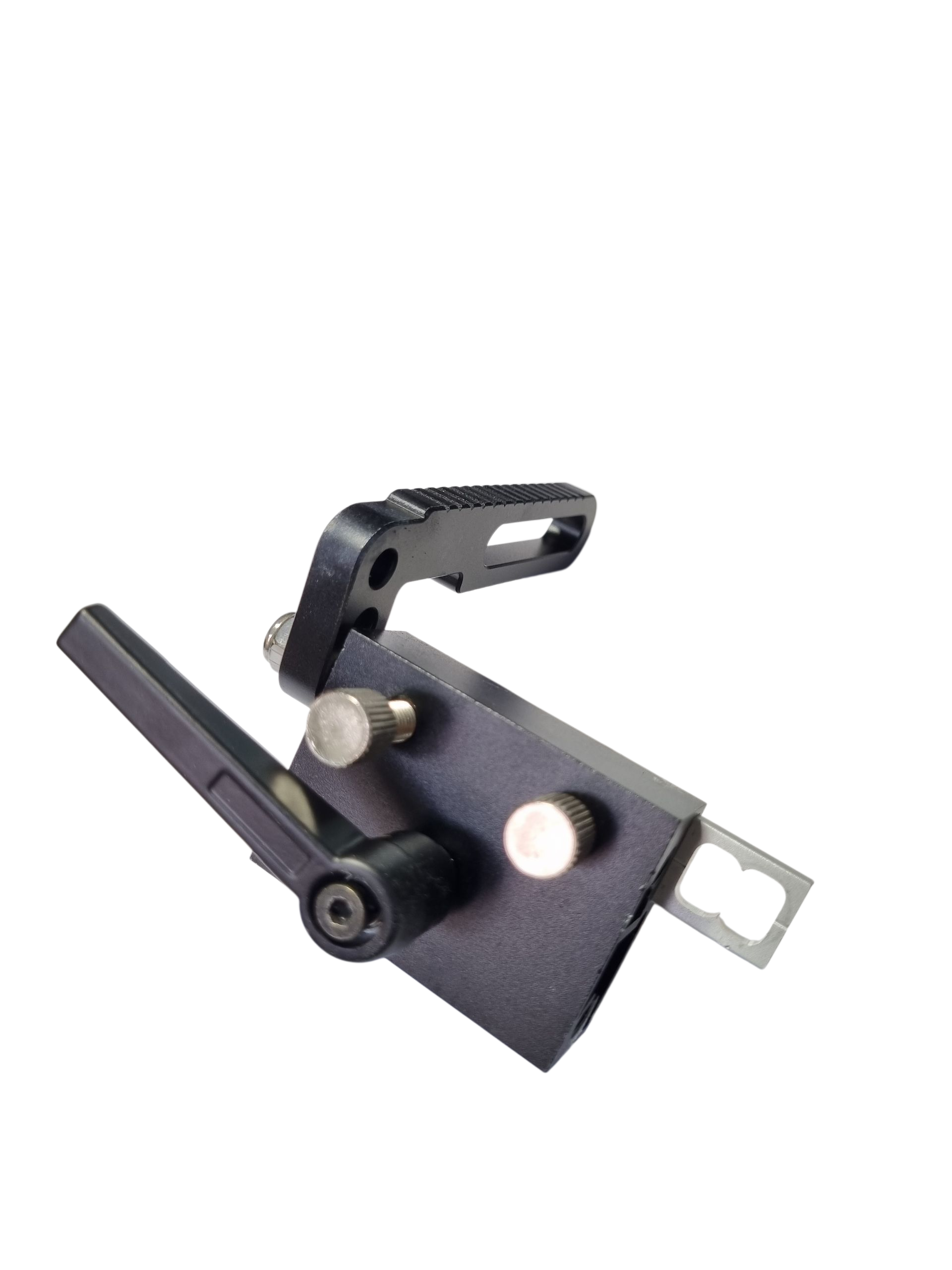 SIS TOOL SIS-GRFP001 Guide Rail Flip Stop (Black) - ตัวหยุดในรางชนิดมีก้านโยกสำหรับราง SIS TOOL รุ่น SIS-GRFP001 (สีดำ)