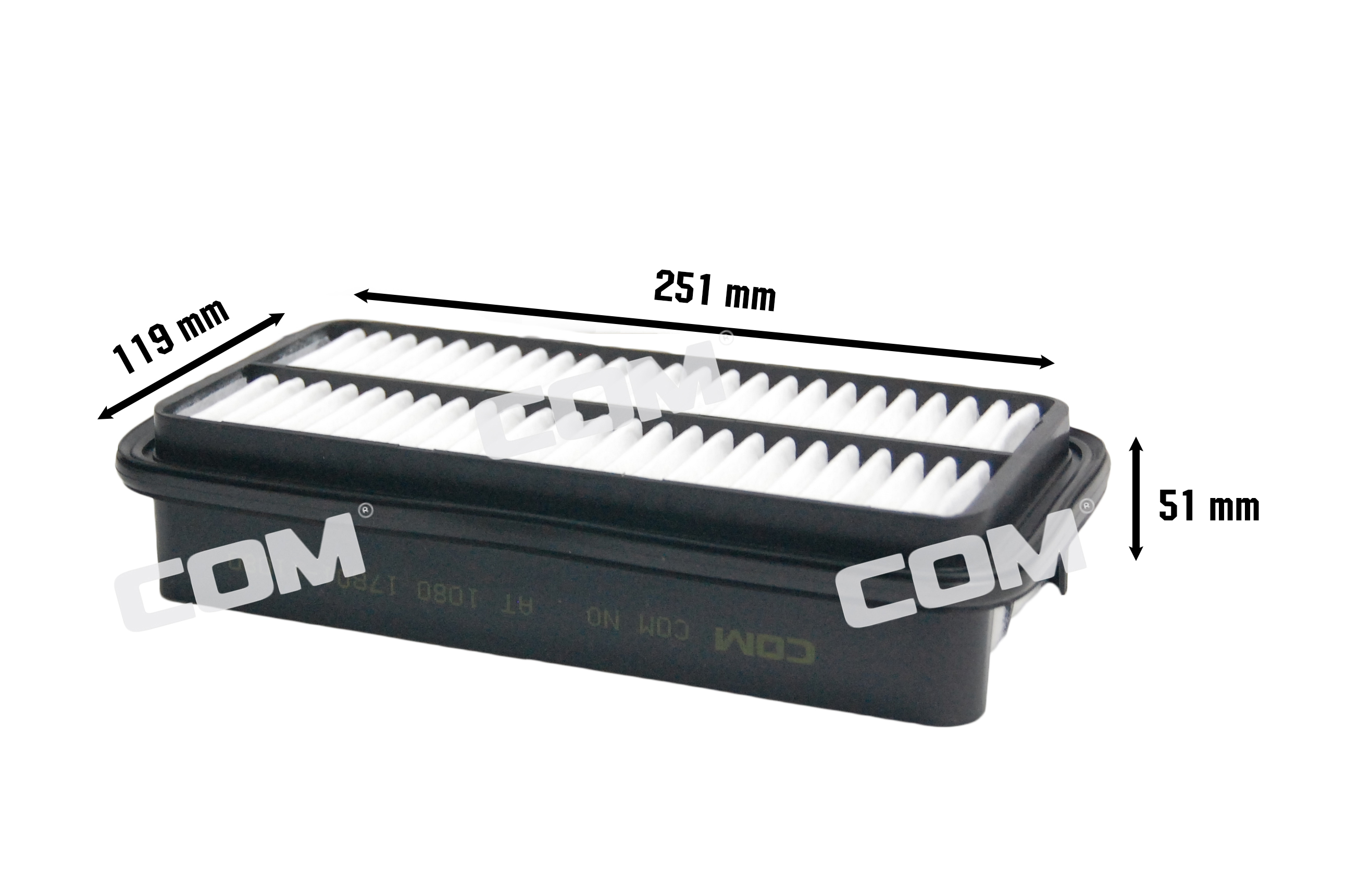 กรองอากาศ TOYOTA SOLUNA โตโยต้า โซลูน่า 1.5 ไฟท้ายหยดน้ำ AL50 ปี 1997-2003 ,ไส้กรอง COM