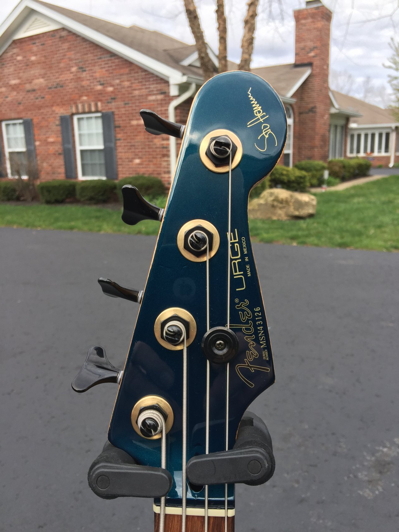 Fender URGE Bass Stuhamm [Silver Metallic]