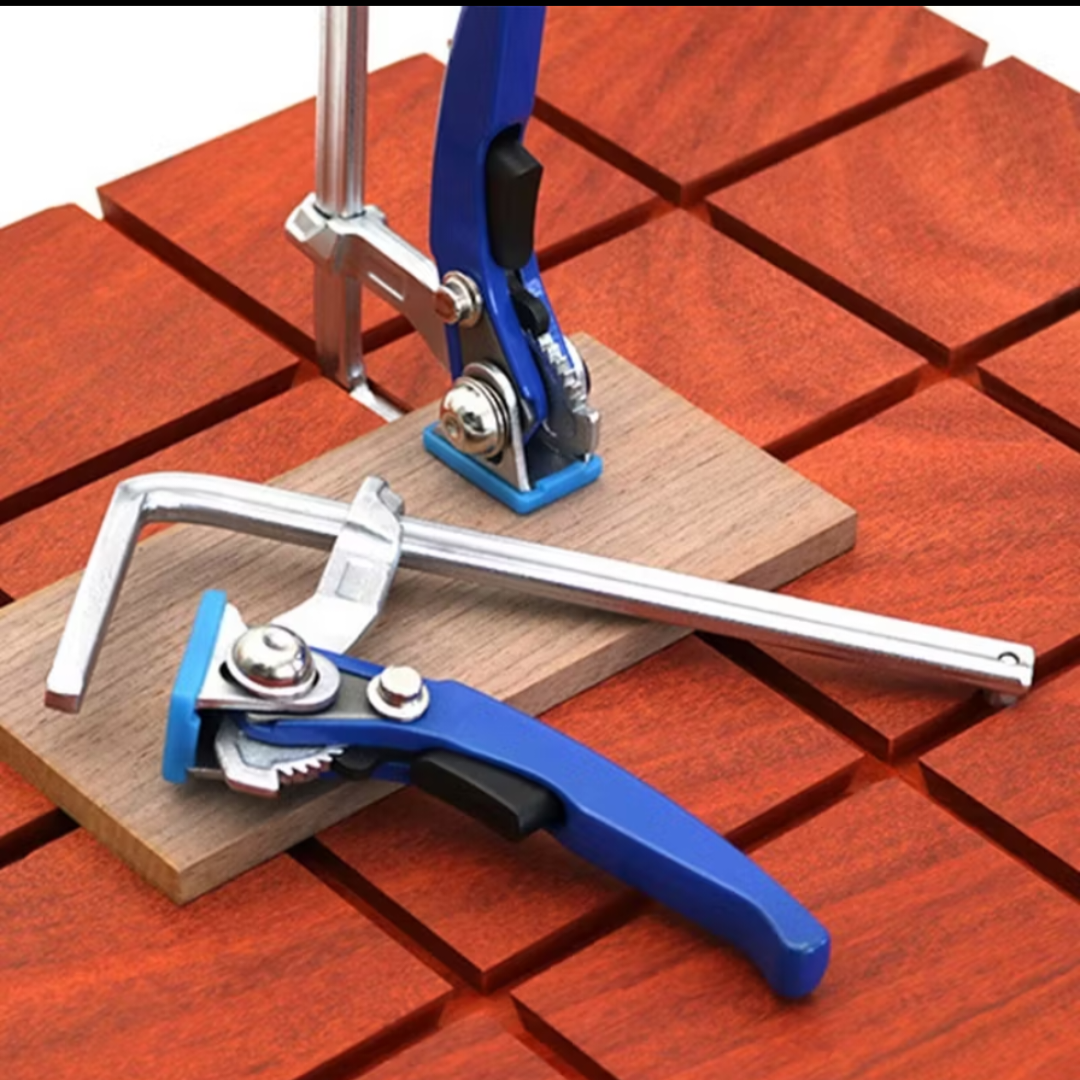 SIT TOOL SIT-625K2 160x60mm Quick Release Ratchet Dovetail Clamp Set (2pcs. set) - แคล้มป์แขนยึดทรงหางเหยี่ยว แบบปลดเร็วขนาด 160x 60มม (2 อัน/ชุด) ใข้ยึดร่องหางเหยี่ยว