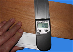 WIXEY WR410 8-inch Digital Protractor บรรทัดวัดมุมแบบดิจิตอลขนาด 8 นิ้ว