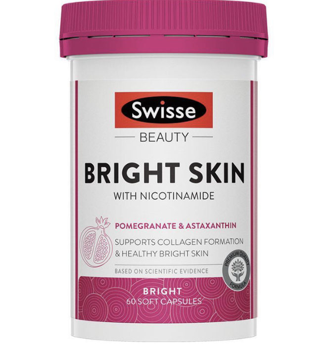 Swisse Beauty Bright Skin (60 เม็ดซอฟเจล)