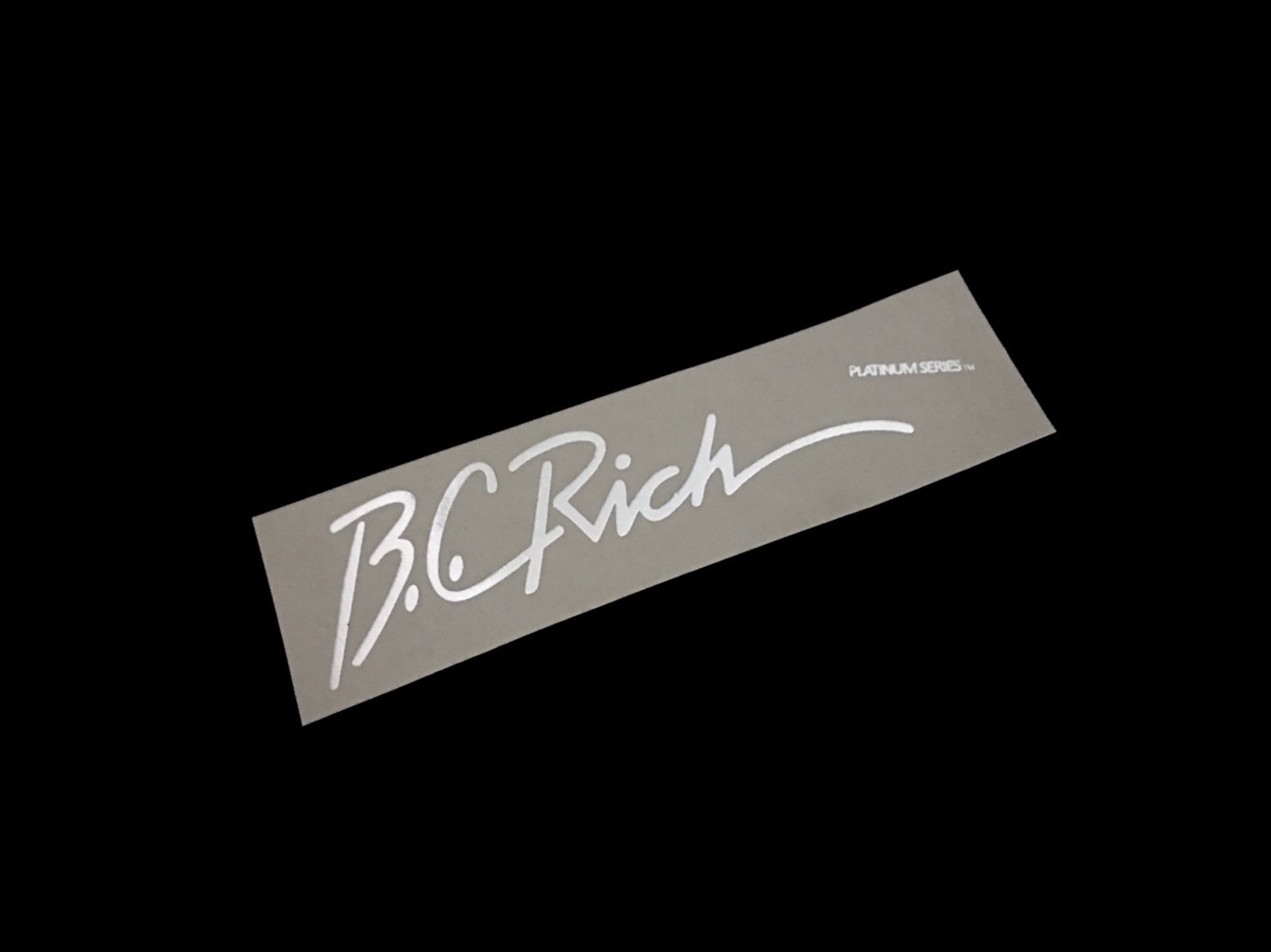 BC Rich Platinum Series 1980's [Silver Metallic]